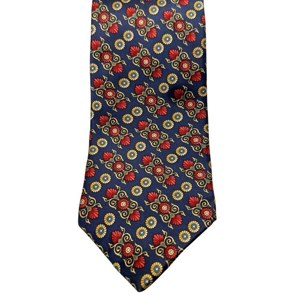 Zilli 100% Silk Tie Made in Italy Luxury Quality Distinction